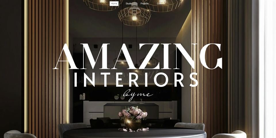 Amazing Interiors by Me website